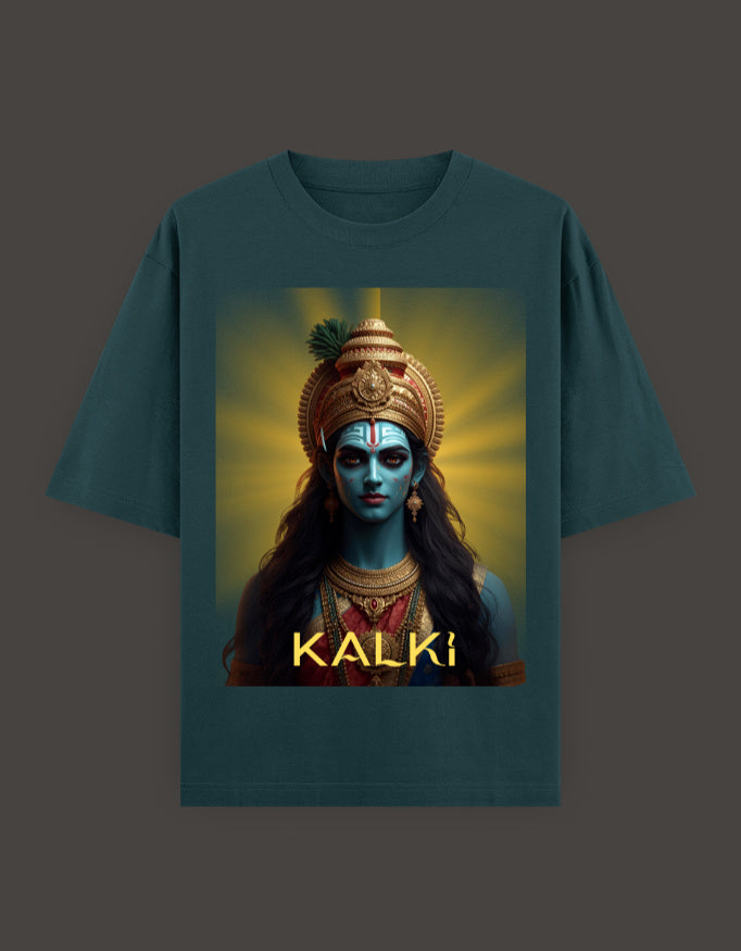 SkyBi Shirts Oversized T-Shirt 240 GSM Heavyweight Cotton - SkyBi Shirts