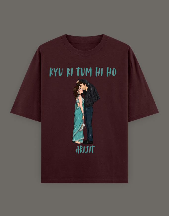 SkyBi Shirts Oversized T-Shirt 240 GSM Heavyweight Cotton - SkyBi Shirts