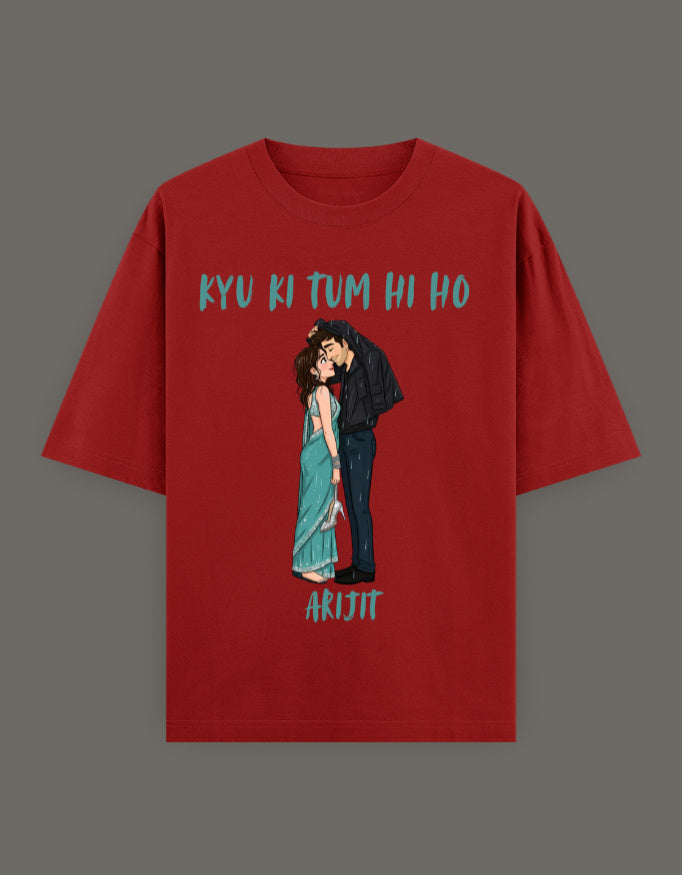 SkyBi Shirts Oversized T-Shirt 240 GSM Heavyweight Cotton - SkyBi Shirts