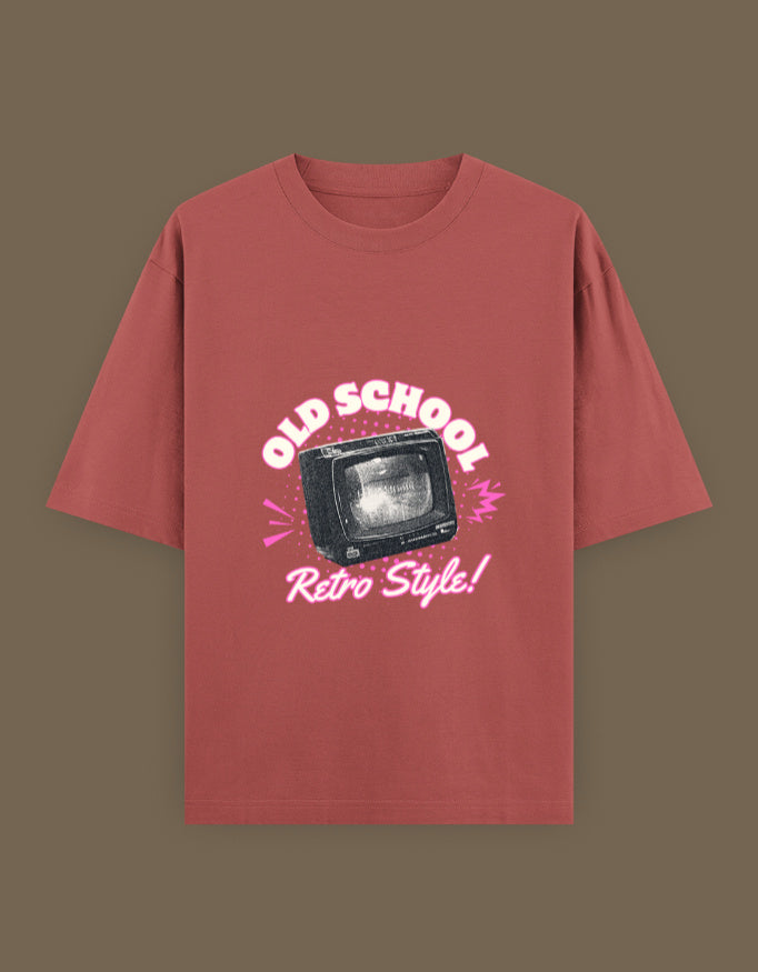 SkyBi Shirts Oversized T-Shirt 240 GSM Heavyweight Cotton - SkyBi Shirts