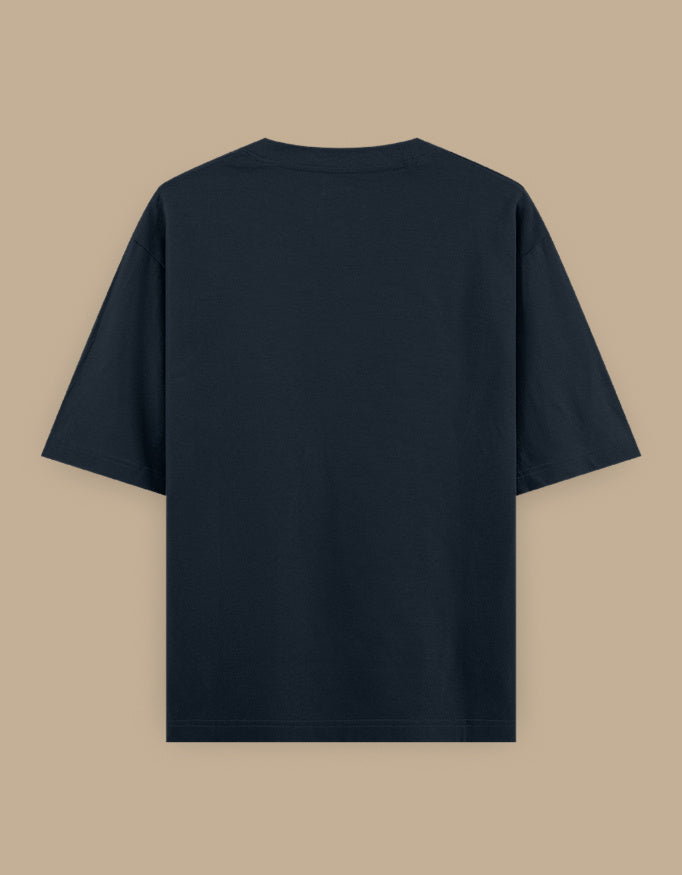 SkyBi Shirts Oversized T-Shirt 240 GSM Heavyweight Cotton - SkyBi Shirts