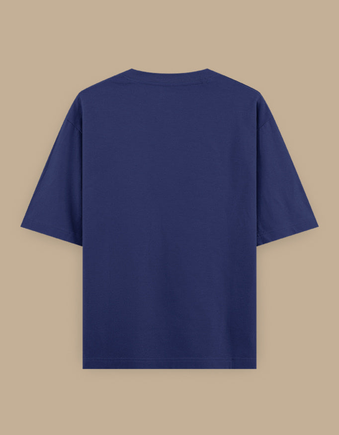 SkyBi Shirts Oversized T-Shirt 240 GSM Heavyweight Cotton - SkyBi Shirts