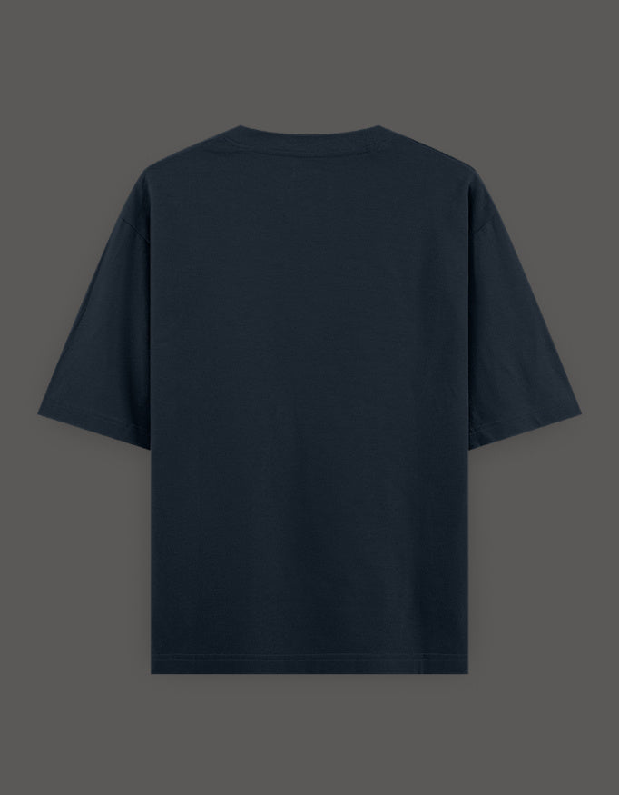 SkyBi Shirts Oversized T-Shirt 240 GSM Heavyweight Cotton - SkyBi Shirts