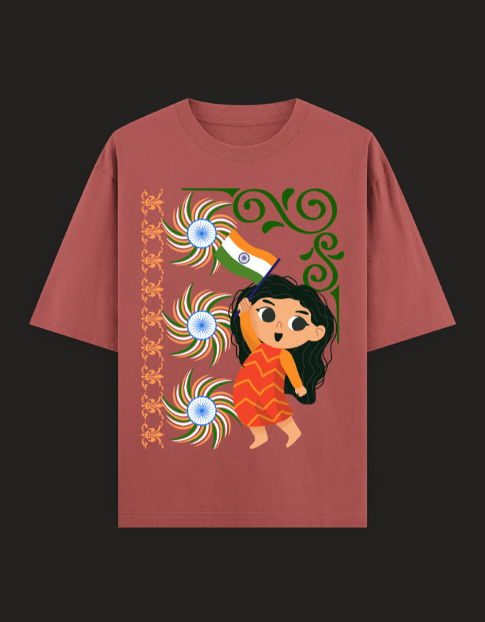 SkyBi Shirts Oversized T-Shirt 240 GSM Heavyweight Cotton - SkyBi Shirts