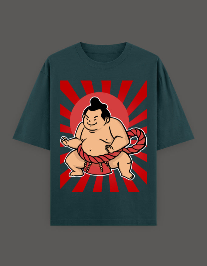 SkyBi Shirts Oversized T-Shirt 240 GSM Heavyweight Cotton - SkyBi Shirts