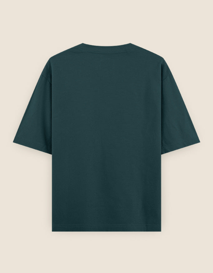 SkyBi Shirts Oversized T-Shirt 240 GSM Heavyweight Cotton - SkyBi Shirts