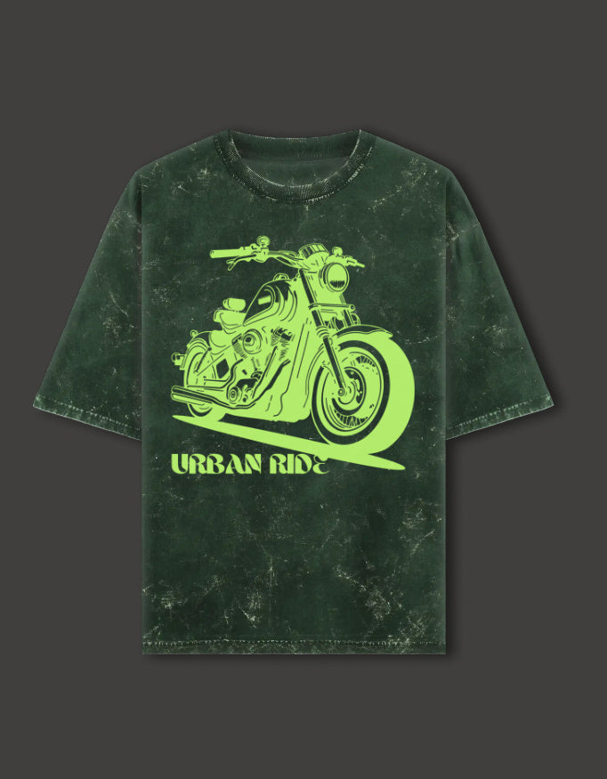 SkyBi Shirts Oversized T-Shirt 240 GSM Heavyweight Cotton - SkyBi Shirts