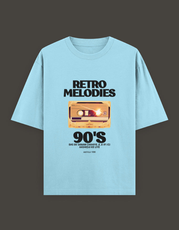 SkyBi Shirts Oversized T-Shirt 240 GSM Heavyweight Cotton - SkyBi Shirts