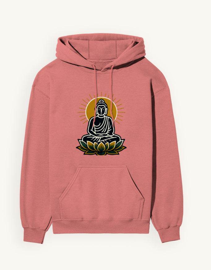 SkyBi Shirts Spiritual Lotus Pullover Sweatshirt - SkyBi Shirts