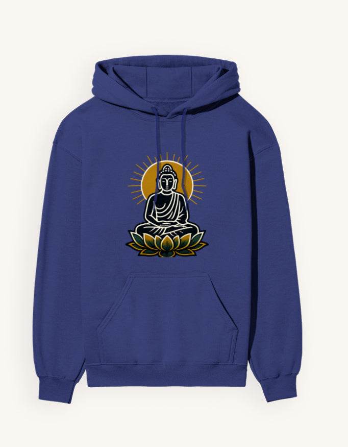 SkyBi Shirts Spiritual Lotus Pullover Sweatshirt - SkyBi Shirts