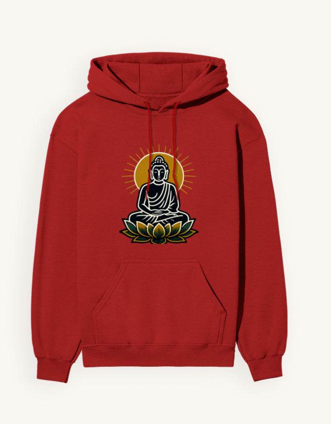 SkyBi Shirts Spiritual Lotus Pullover Sweatshirt - SkyBi Shirts