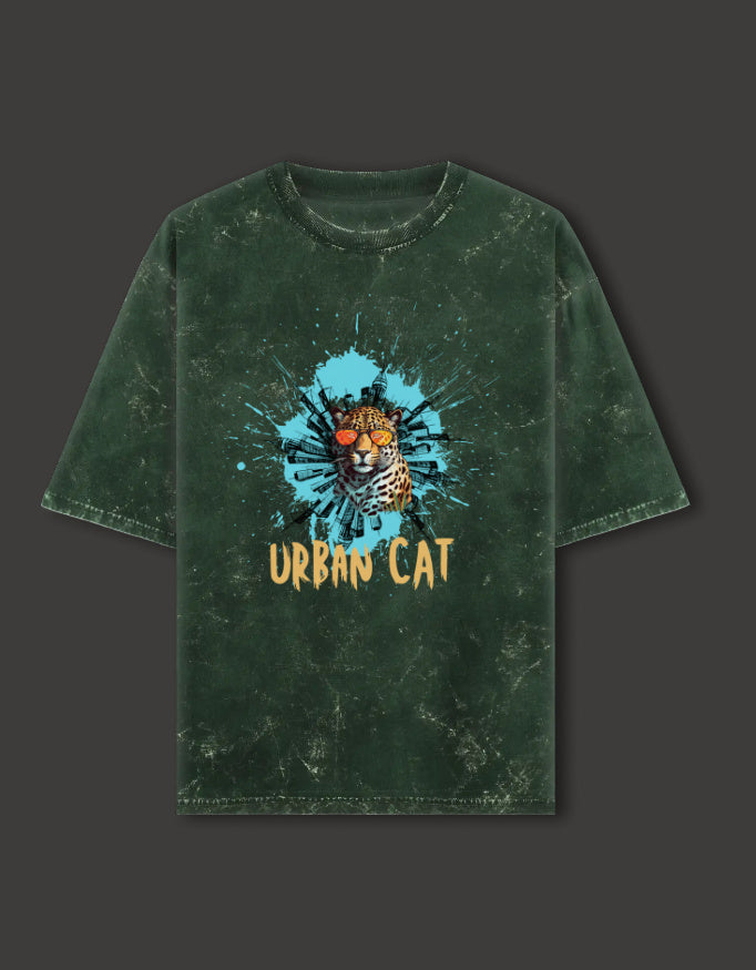 SkyBi Shirts Oversized T-Shirt 240 GSM Heavyweight Cotton - SkyBi Shirts