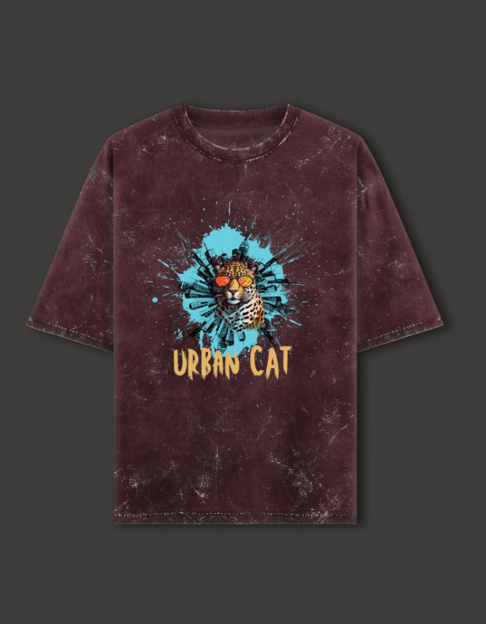 SkyBi Shirts Oversized T-Shirt 240 GSM Heavyweight Cotton - SkyBi Shirts