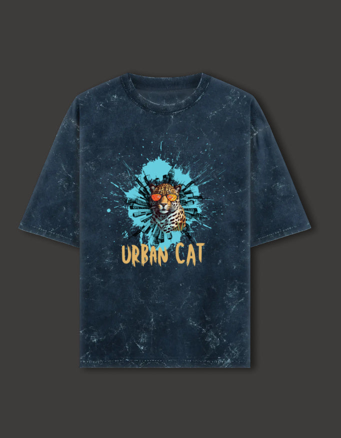 SkyBi Shirts Oversized T-Shirt 240 GSM Heavyweight Cotton - SkyBi Shirts