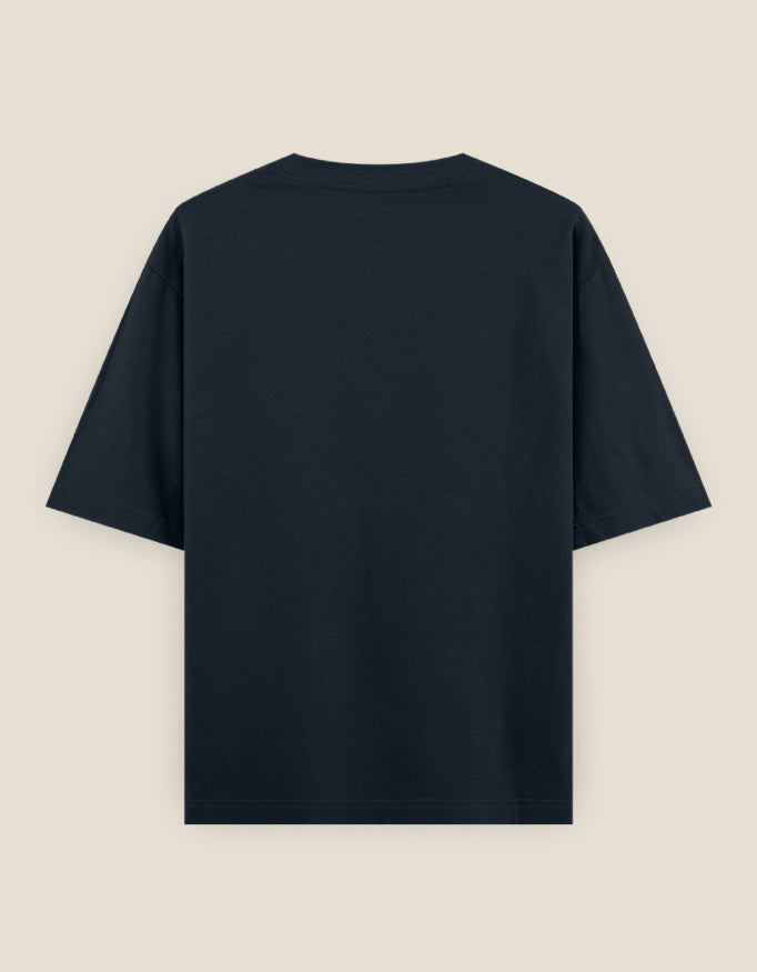 SkyBi Shirts Oversized T-Shirt 240 GSM Heavyweight Cotton - SkyBi Shirts