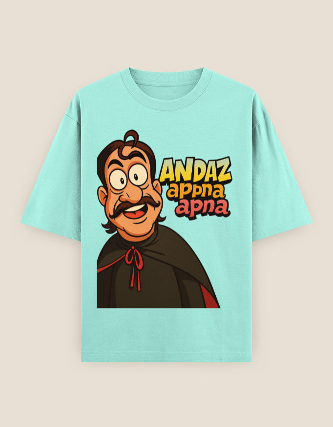 SkyBi Shirts Oversized T-Shirt 240 GSM Heavyweight Cotton - SkyBi Shirts