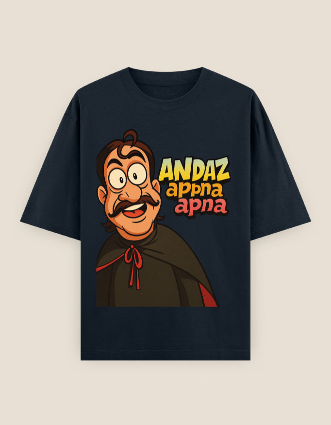 SkyBi Shirts Oversized T-Shirt 240 GSM Heavyweight Cotton - SkyBi Shirts