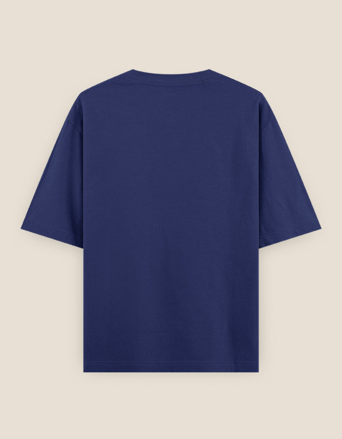 SkyBi Shirts Oversized T-Shirt 240 GSM Heavyweight Cotton - SkyBi Shirts