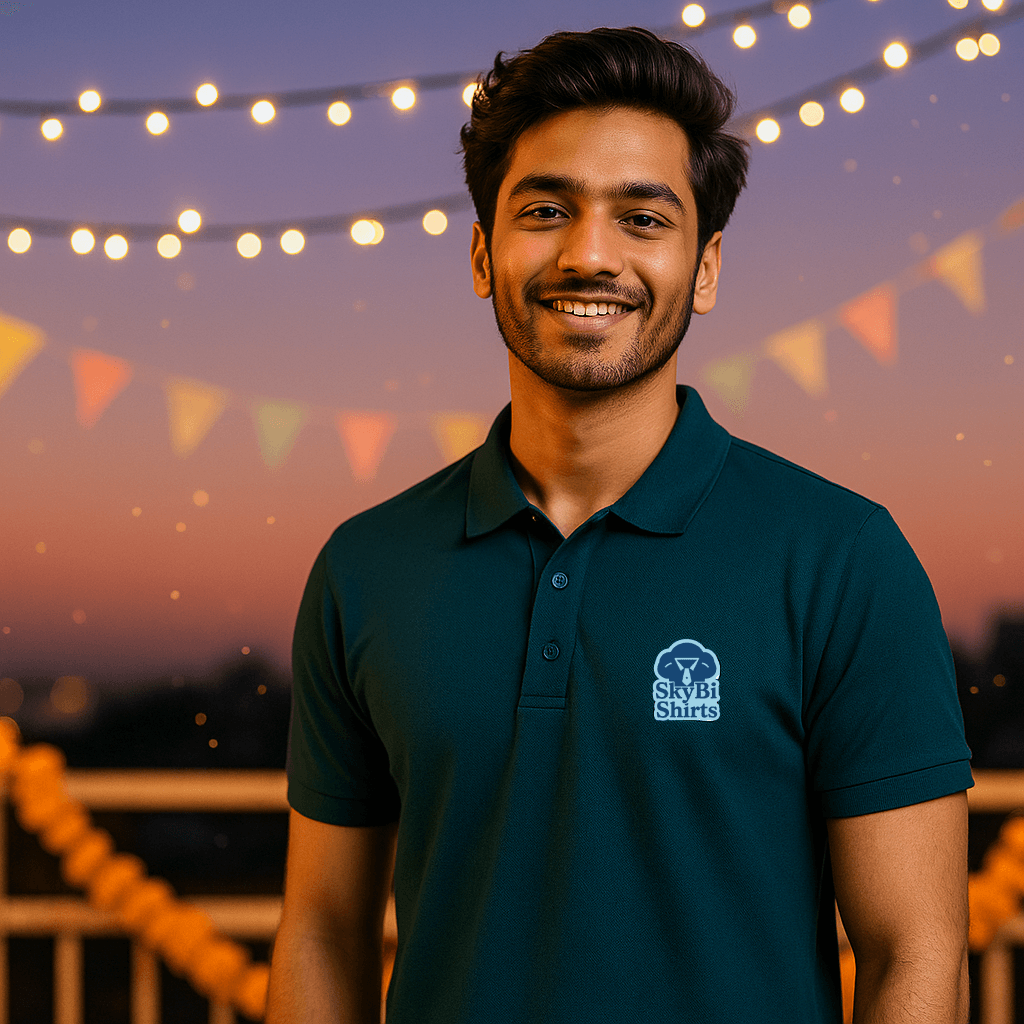 Premium Cotton Polos for Men – Stylish Comfort - SkyBi Shirts