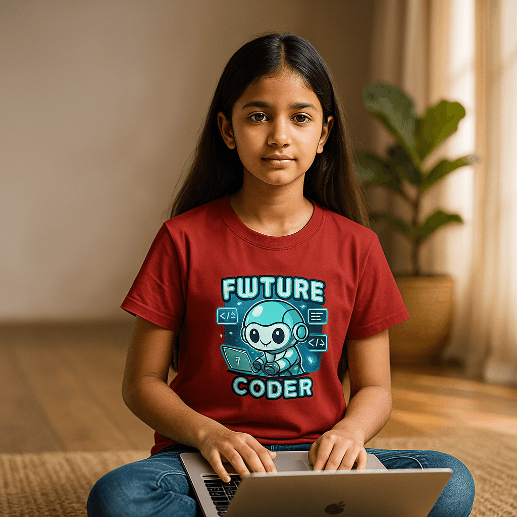 Girls Cotton T-Shirts: Soft, Stylish & Comfortable Tees - SkyBi Shirts