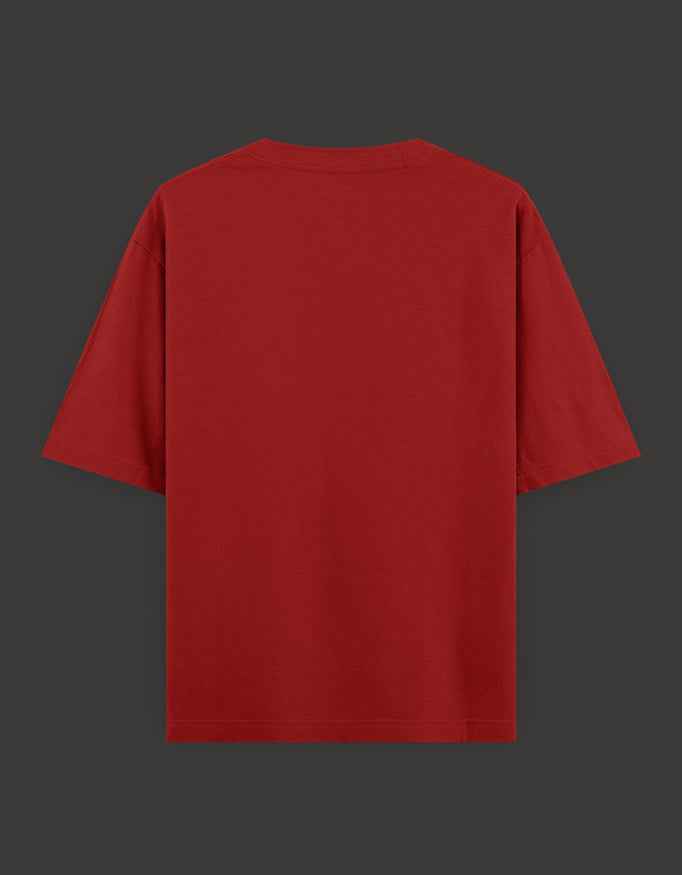 SkyBi Shirts Oversized T-Shirt 240 GSM Heavyweight Cotton