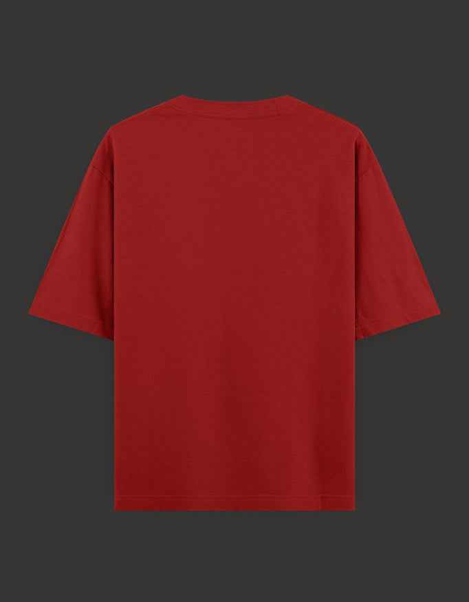 SkyBi Shirts Oversized T-Shirt 240 GSM Heavyweight Cotton