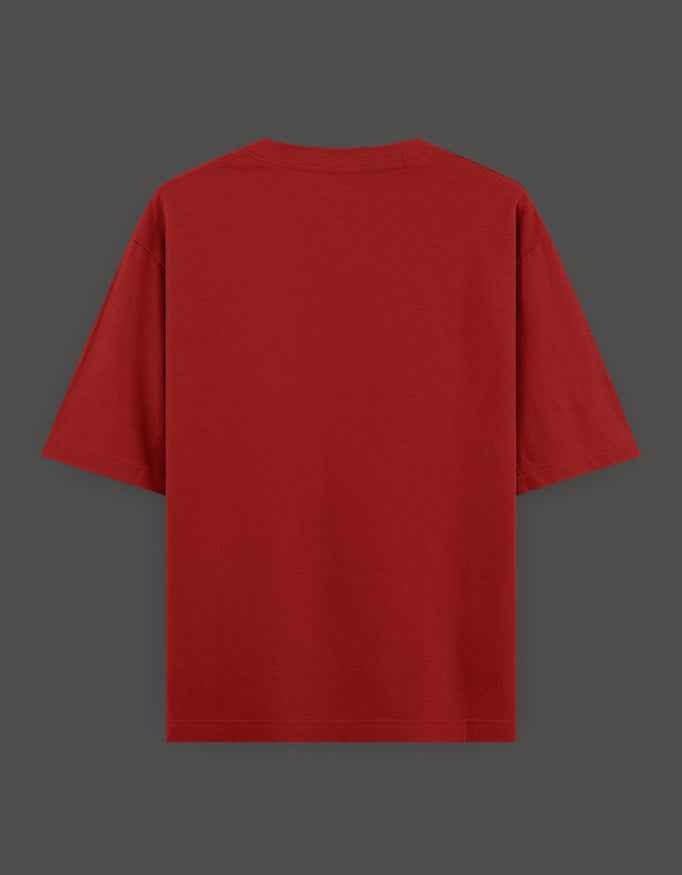 SkyBi Shirts Oversized T-Shirt 240 GSM Heavyweight Cotton