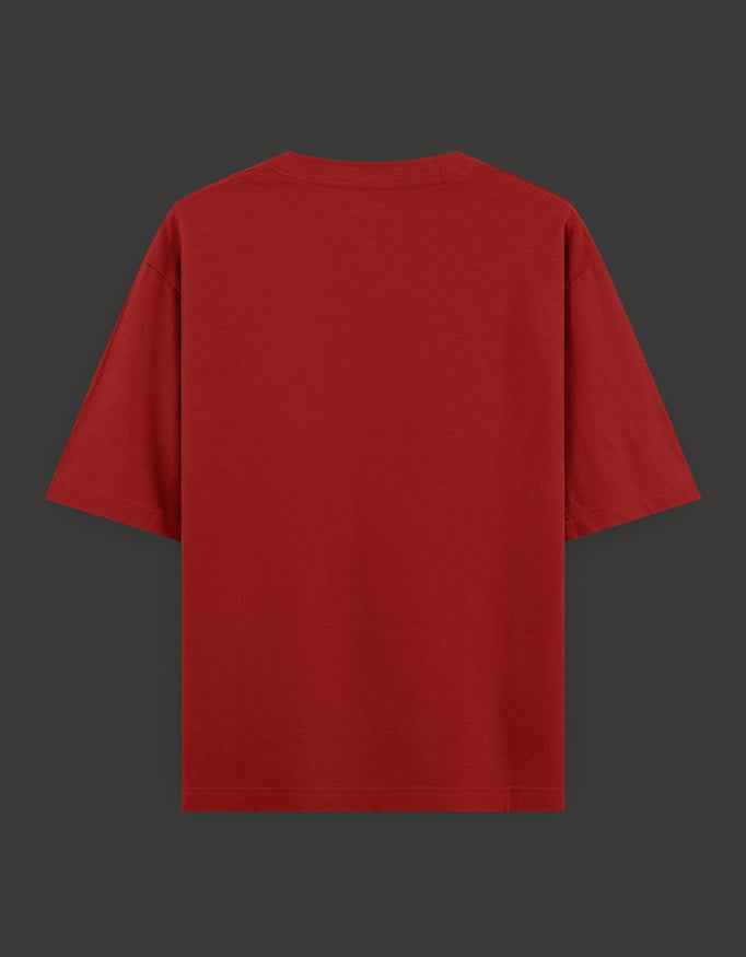 SkyBi Shirts Oversized T-Shirt 240 GSM Heavyweight Cotton
