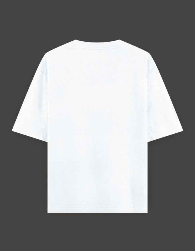 SkyBi Shirts Oversized T-Shirt 240 GSM Heavyweight Cotton