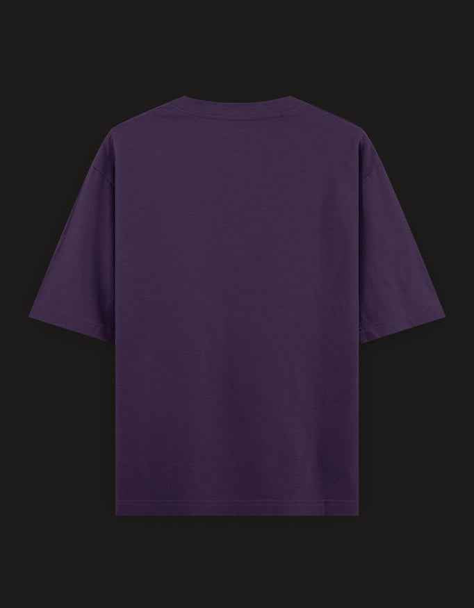 SkyBi Shirts Oversized T-Shirt 240 GSM Heavyweight Cotton
