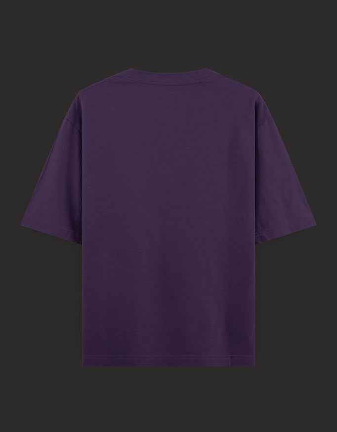 SkyBi Shirts Oversized T-Shirt 240 GSM Heavyweight Cotton