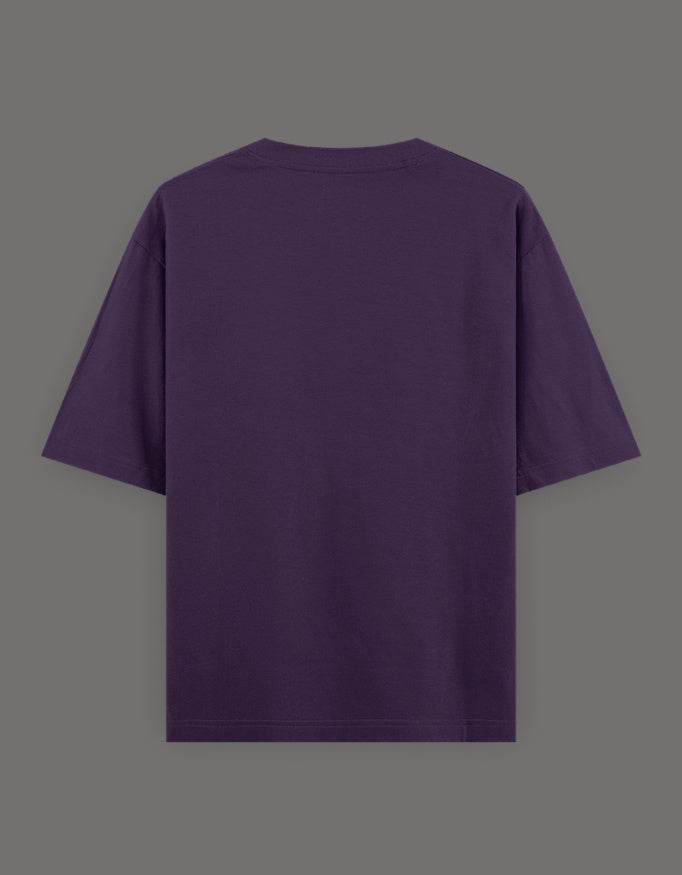 SkyBi Shirts Oversized Embroidery T-Shirt 240 GSM Heavyweight Cotton - SkyBi Shirts