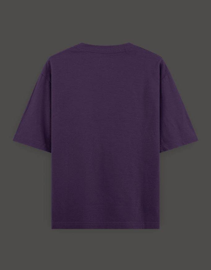 SkyBi Shirts Oversized Embroidery T-Shirt 240 GSM Heavyweight Cotton - SkyBi Shirts