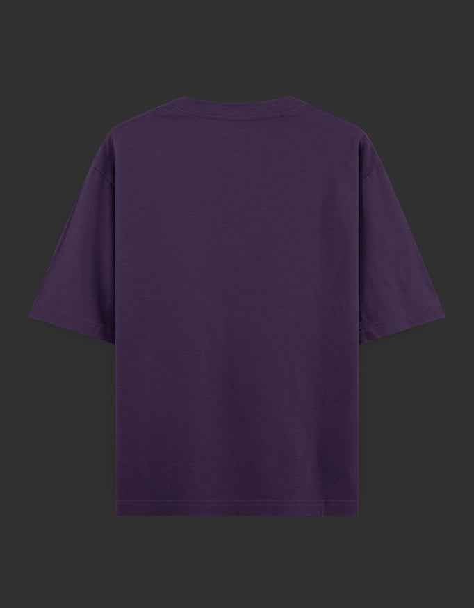 SkyBi Shirts Oversized T-Shirt 240 GSM Heavyweight Cotton