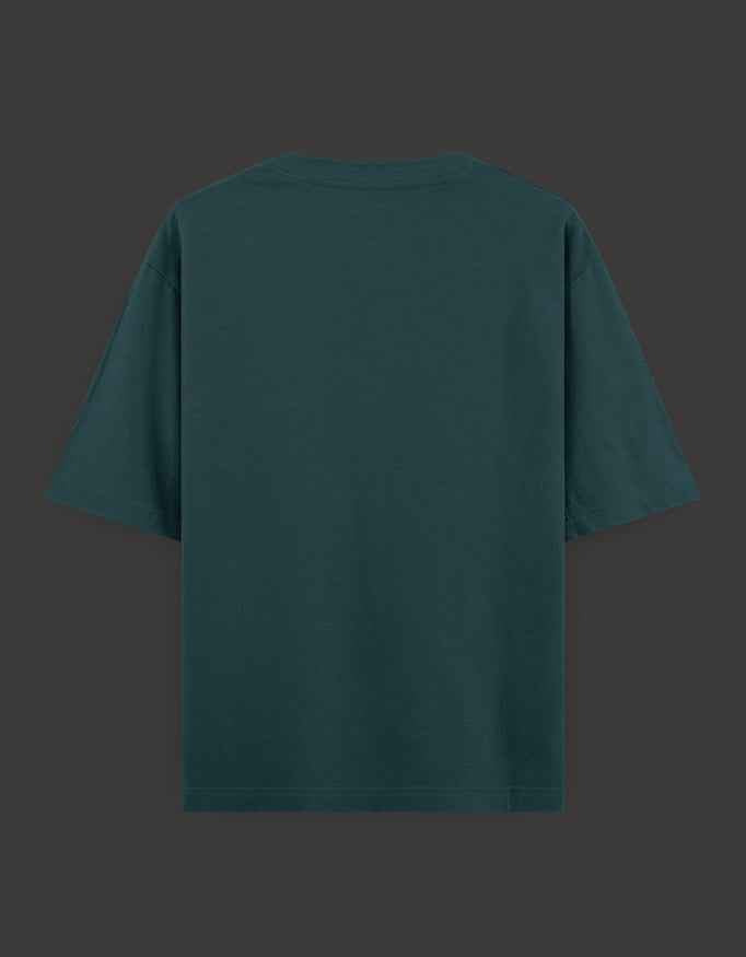 SkyBi Shirts Oversized T-Shirt 240 GSM Heavyweight Cotton