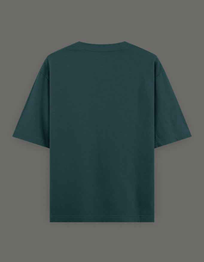 SkyBi Shirts Oversized T-Shirt 240 GSM Heavyweight Cotton