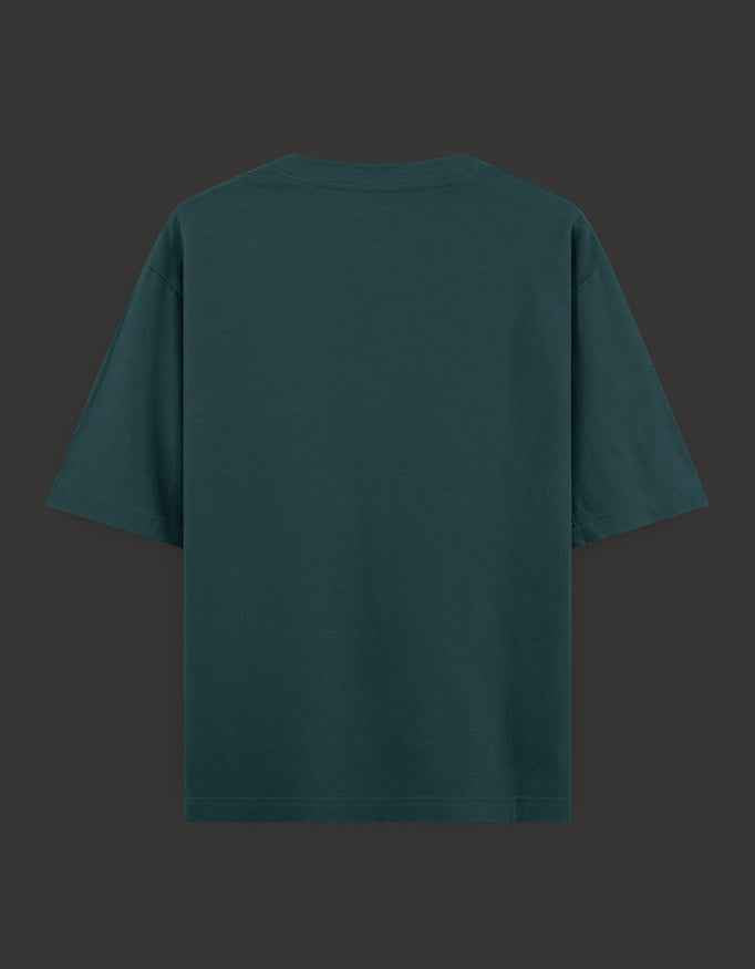 SkyBi Shirts Oversized T-Shirt 240 GSM Heavyweight Cotton