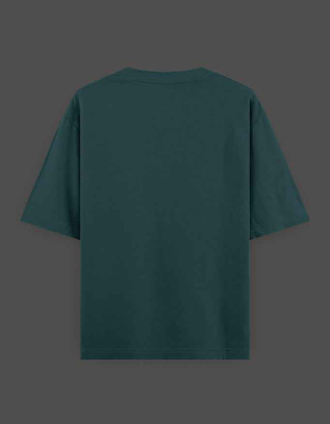 SkyBi Shirts Oversized T-Shirt 240 GSM Heavyweight Cotton