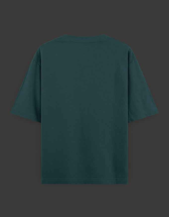 SkyBi Shirts Oversized T-Shirt 240 GSM Heavyweight Cotton