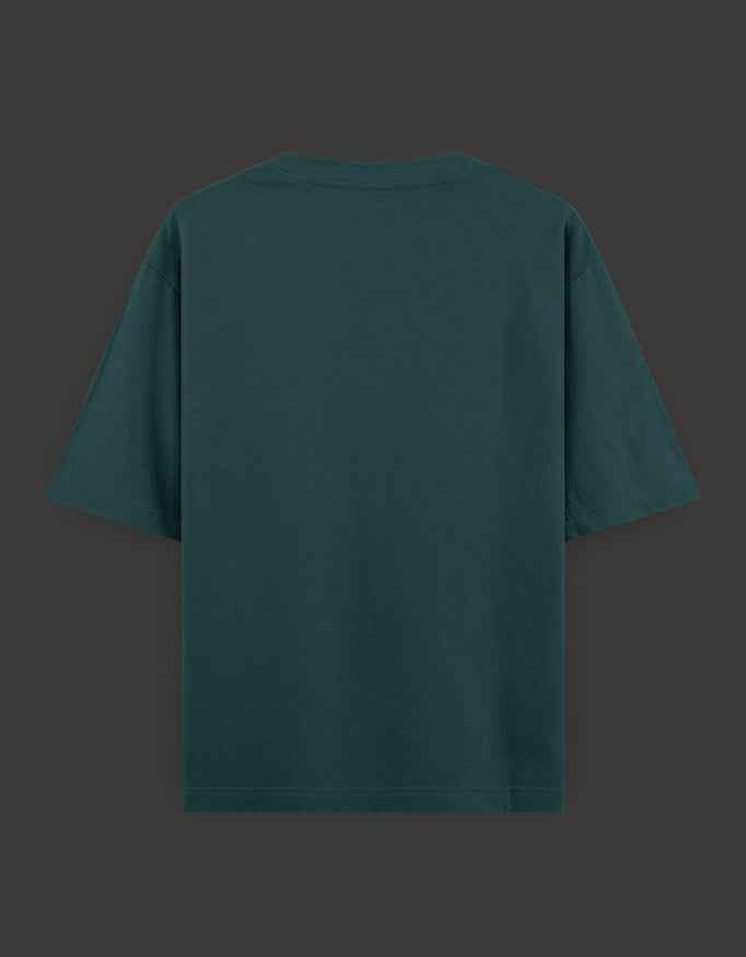 SkyBi Shirts Oversized T-Shirt 240 GSM Heavyweight Cotton