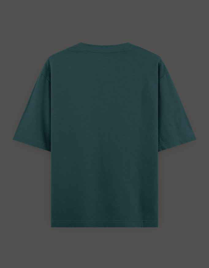 SkyBi Shirts Oversized T-Shirt 240 GSM Heavyweight Cotton