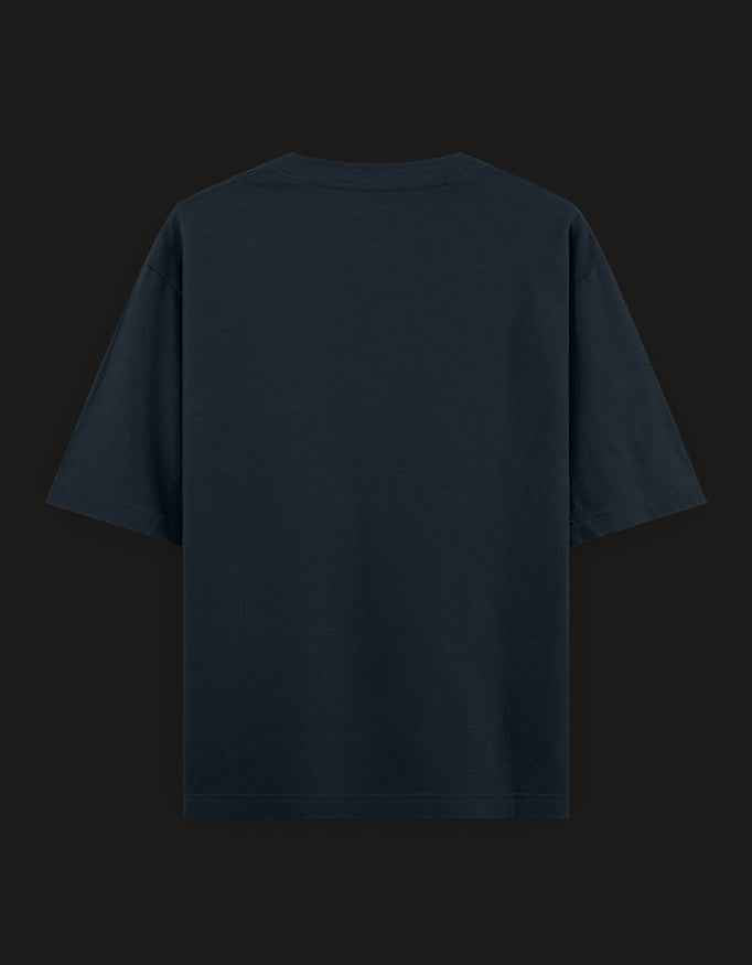 SkyBi Shirts Oversized T-Shirt 240 GSM Heavyweight Cotton