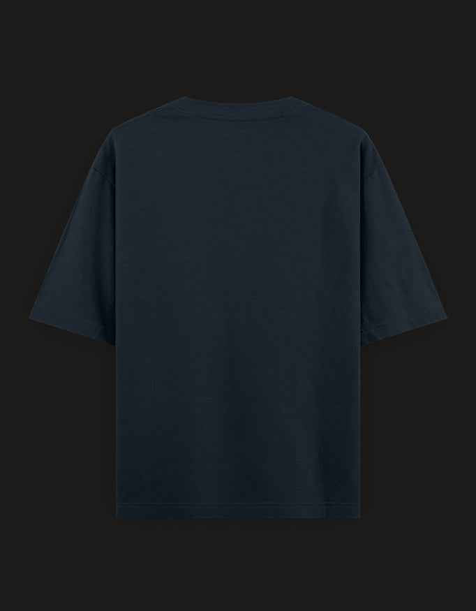 SkyBi Shirts Oversized T-Shirt 240 GSM Heavyweight Cotton