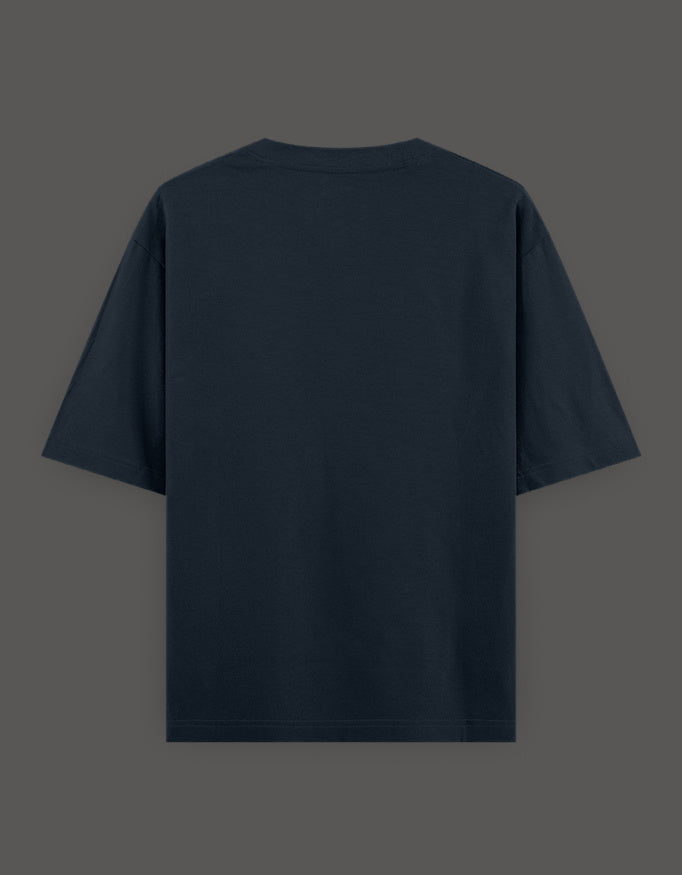 SkyBi Shirts Oversized T-Shirt 240 GSM Heavyweight Cotton - SkyBi Shirts