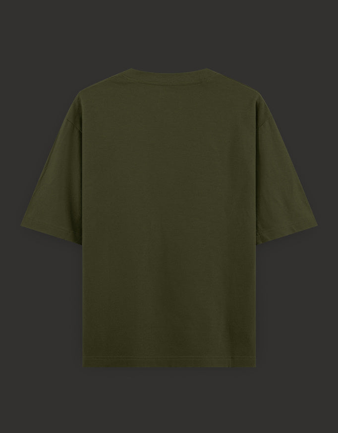 SkyBi Shirts Oversized T-Shirt 240 GSM Heavyweight Cotton - SkyBi Shirts