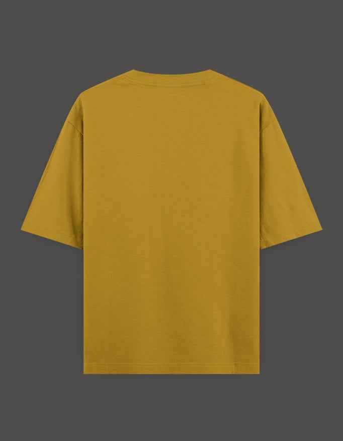 SkyBi Shirts Oversized T-Shirt 240 GSM Heavyweight Cotton