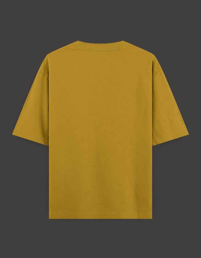 SkyBi Shirts Oversized T-Shirt 240 GSM Heavyweight Cotton