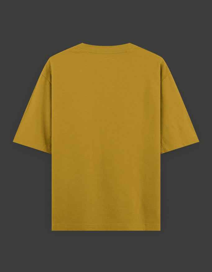 SkyBi Shirts Oversized T-Shirt 240 GSM Heavyweight Cotton
