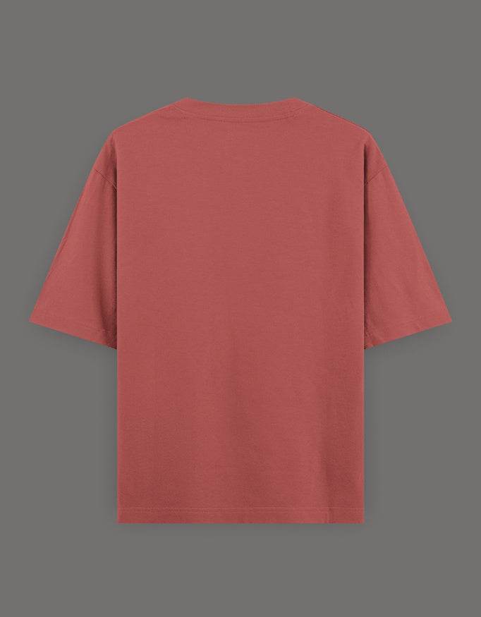 SkyBi Shirts Oversized Embroidery T-Shirt 240 GSM Heavyweight Cotton - SkyBi Shirts