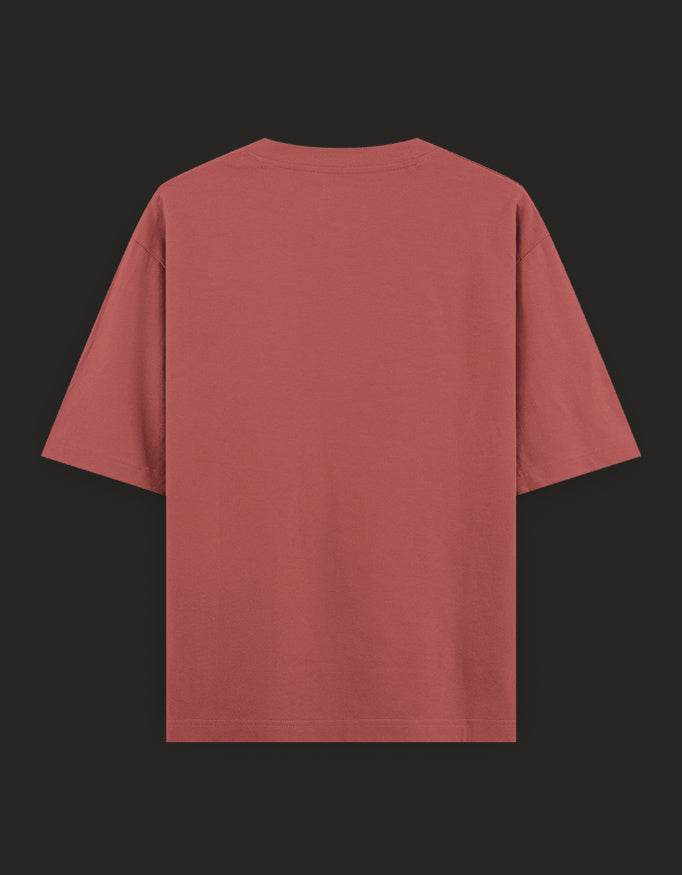SkyBi Shirts Oversized Embroidery T-Shirt 240 GSM Heavyweight Cotton - SkyBi Shirts